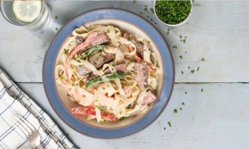Cajun Surf And Turf Pasta